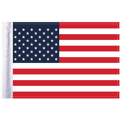 6"x9" Highway Flag:  United States of America